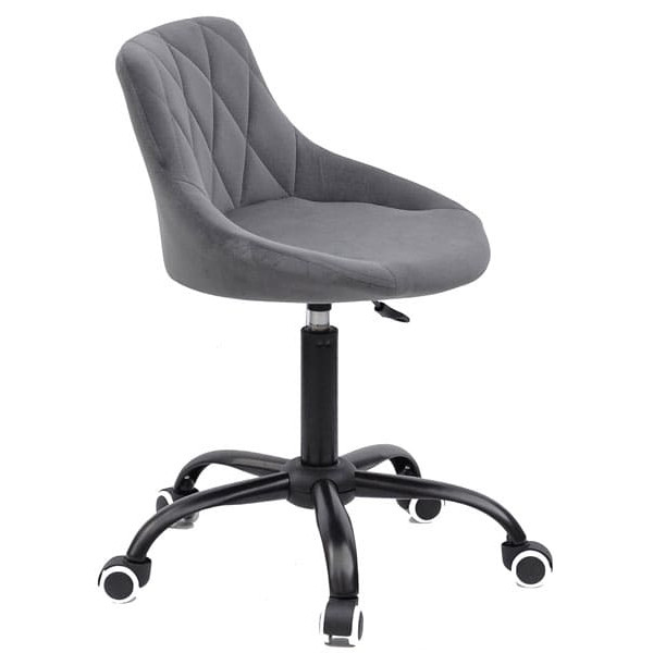 Стілець Onder Mebli Foro BK-Office Сірий B-1004 Оксамит-3