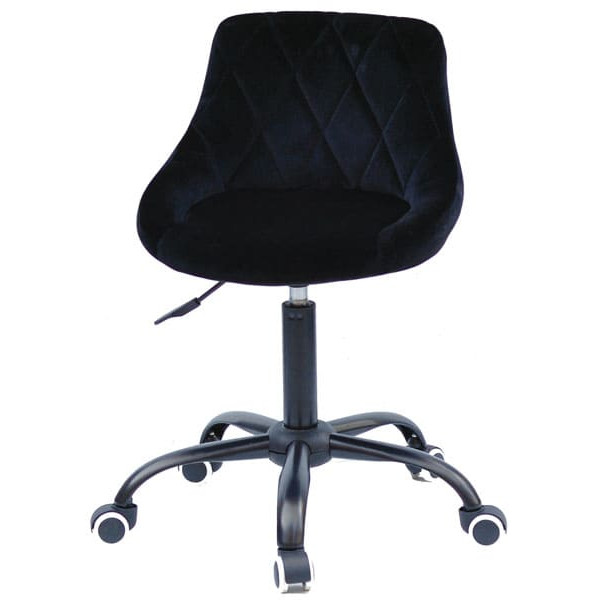 Стілець Onder Mebli Foro BK-Office Чорний B-1011 Оксамит-0