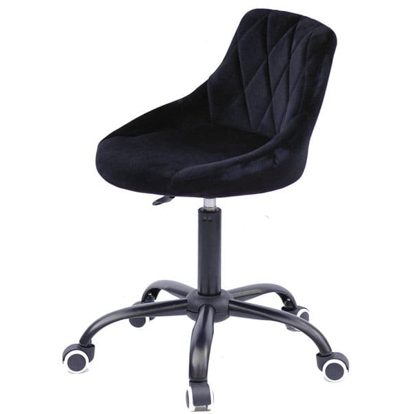 Стілець Onder Mebli Foro BK-Office Чорний B-1011 Оксамит-1