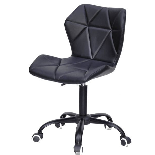 Стул Onder Mebli Torino BK-Office Черный Экокожа-1