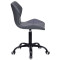Стул Onder Mebli Torino BK-Office Серый 1001 Экокожа-3-thumb