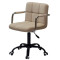 Стілець Onder Mebli Arno-Arm BK-Office Бежевий B-1005 Оксамит-1-thumb