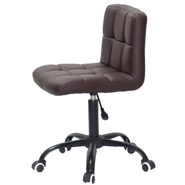 Стул Onder Mebli Arno BK-Office Темно-коричневый 1015 Экокожа-2