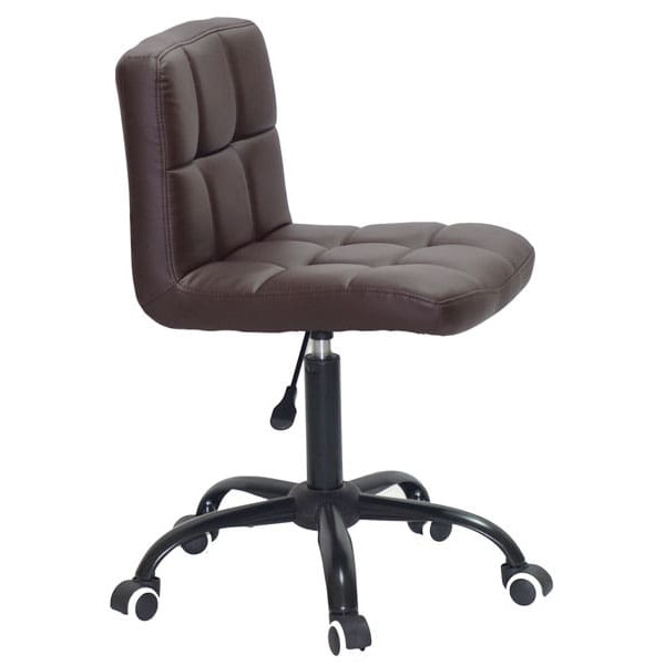 Стул Onder Mebli Arno BK-Office Темно-коричневый 1015 Экокожа-3