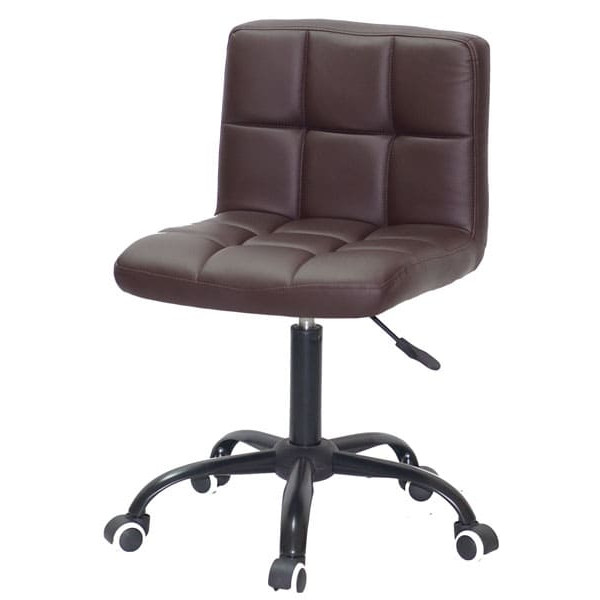 Стул Onder Mebli Arno BK-Office Темно-коричневый 1015 Экокожа-1
