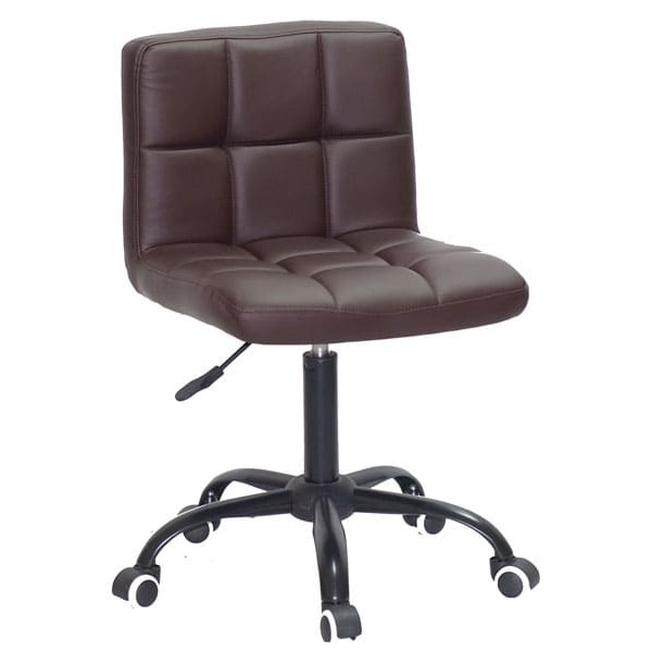 Стул Onder Mebli Arno BK-Office Темно-коричневый 1015 Экокожа-0