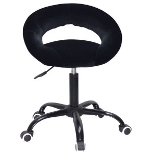 Стілець Onder Mebli Holy BK-Office Чорний B-1011 Оксамит