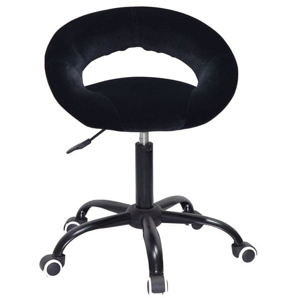 Стілець Onder Mebli Holy BK-Office Чорний B-1011 Оксамит-0