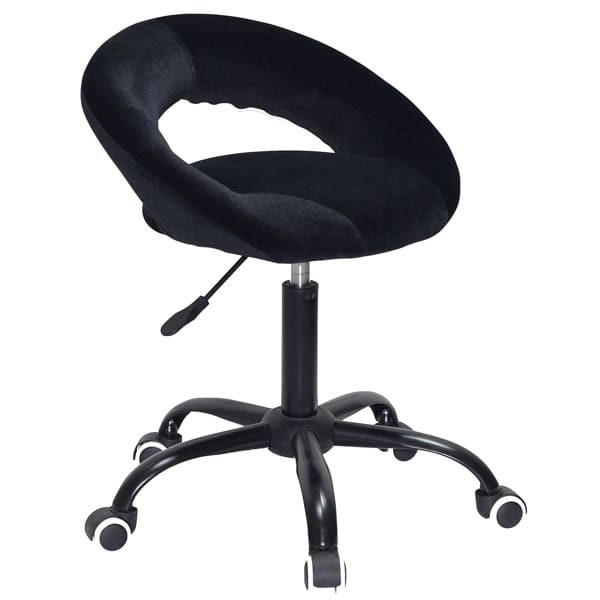 Стілець Onder Mebli Holy BK-Office Чорний B-1011 Оксамит-1