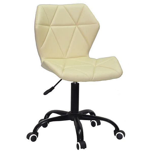 Стул Onder Mebli Torino BK-Office Бежевый 1017 Экокожа-0