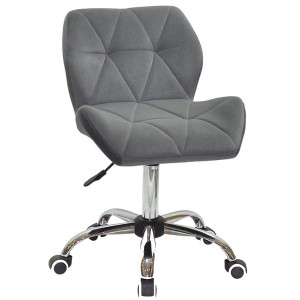 Стілець Onder Mebli Paris CH-OFFICE Сірий B-1004 Оксамит