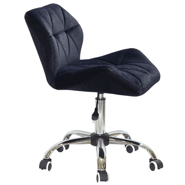 Стілець Onder Mebli Paris CH-OFFICE Чорний B-1011 Оксамит-3