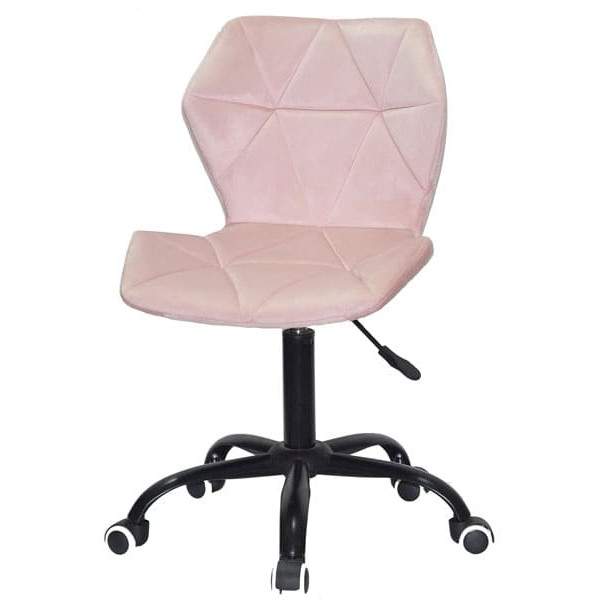 Стілець Onder Mebli Torino BK-Office Рожевий B-1021 Оксамит-1