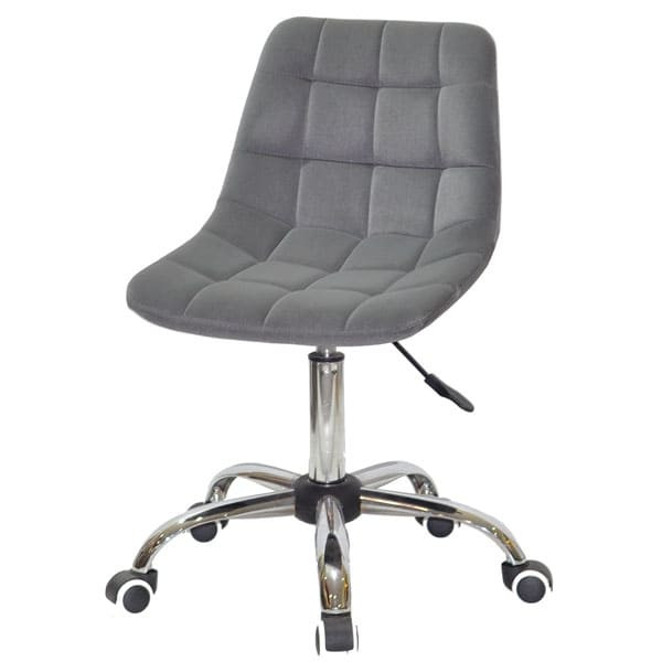 Стул Onder Mebli Robin CH-OFFICE Серый B-1004 Бархат-1