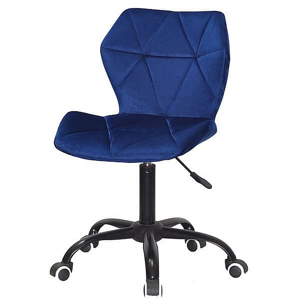 Стілець Onder Mebli Torino BK-Office Синій B-1026 Оксамит-1