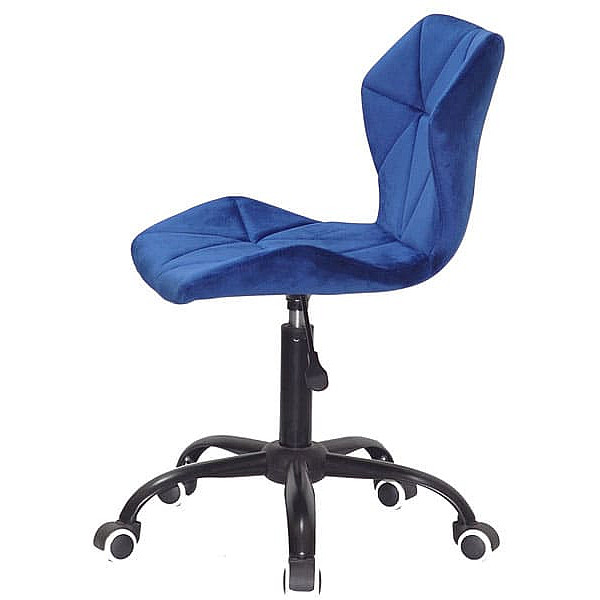 Стілець Onder Mebli Torino BK-Office Синій B-1026 Оксамит-2