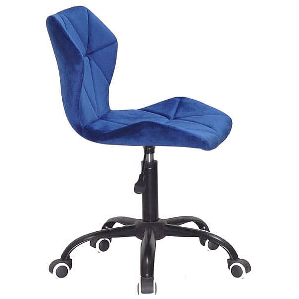Стілець Onder Mebli Torino BK-Office Синій B-1026 Оксамит-3