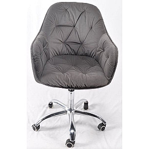 Стул Onder Mebli Mario CH-OFFICE Серый B-1004 Бархат