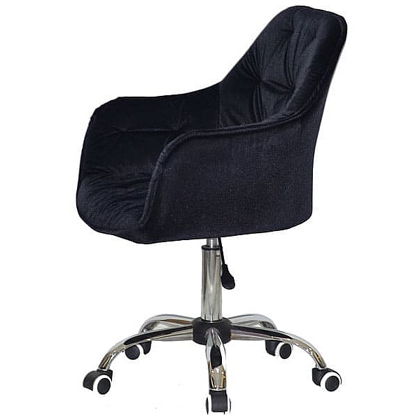 Стілець Onder Mebli Mario CH-OFFICE Чорний B-1011 Оксамит-3