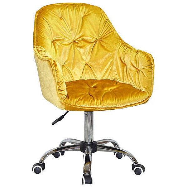 Стілець Onder Mebli Mario CH-OFFICE Жовтий Y-10 Велюр-0