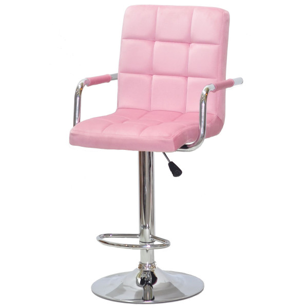 Барний стілець Onder Mebli Augusto-Arm BAR CH-BASE Фрез B-1025 Оксамит-1