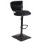 Барний стілець Onder Mebli Ava BAR 4-BK-BASE Чорний UC-904 Оксамит-2-thumb