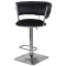 Барний стілець Onder Mebli Ava BAR 4-CH-BASE Чорний UC-904 Оксамит-1-thumb