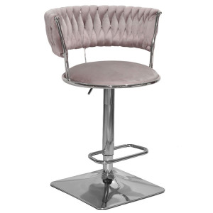 Барный стул Onder Mebli Ava BAR 4-CH-BASE Кофе UC-912 Бархат