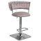Барний стілець Onder Mebli Ava BAR 4-CH-BASE Кава UC-912 Оксамит-0-thumb
