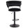 Барный стул Onder Mebli Ava BAR BK-BASE Черный UC-904 Бархат