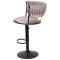 Барний стілець Onder Mebli Ava BAR BK-BASE Кава UC-912 Оксамит-2-thumb