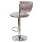 Барний стілець Onder Mebli Ava BAR CH-BASE Кава UC-912 Оксамит-3-thumb