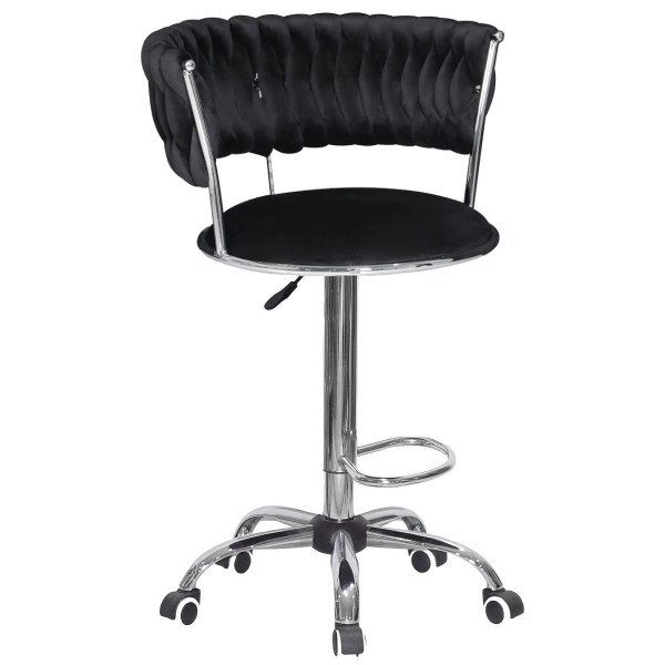 Барный стул Onder Mebli Ava BAR CH-OFFICE Черный UC-904 Бархат-0