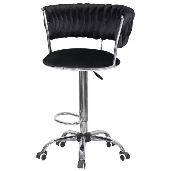 Барный стул Onder Mebli Ava BAR CH-OFFICE Черный UC-904 Бархат-1