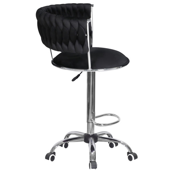 Барный стул Onder Mebli Ava BAR CH-OFFICE Черный UC-904 Бархат-2