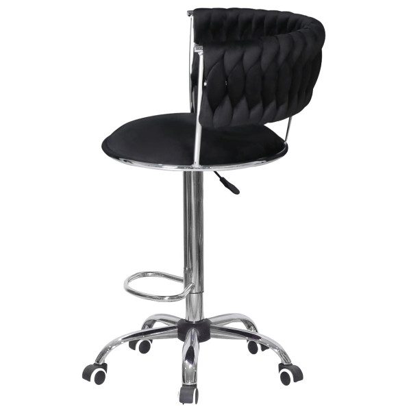 Барный стул Onder Mebli Ava BAR CH-OFFICE Черный UC-904 Бархат-3