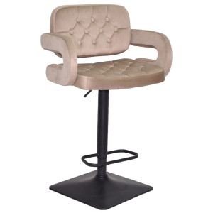 Барный стул Onder Mebli Gor BAR 4-BK-BASE Кофейный B-1042 Бархат