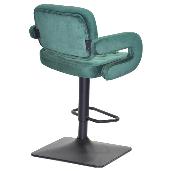Барний стілець Onder Mebli Gor BAR 4-BK-BASE Зелений B-1036 Оксамит-3