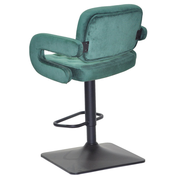 Барний стілець Onder Mebli Gor BAR 4-BK-BASE Зелений B-1036 Оксамит-4