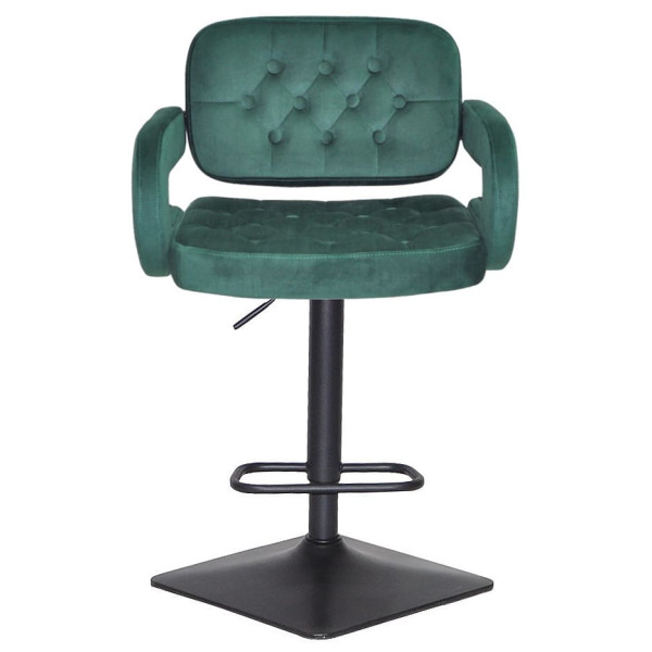 Барний стілець Onder Mebli Gor BAR 4-BK-BASE Зелений B-1036 Оксамит-2
