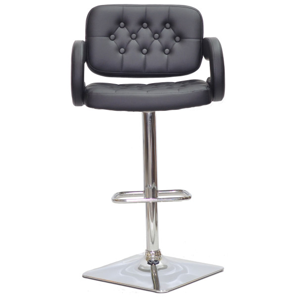 Барний стілець Onder Mebli Gor BAR 4-CH-BASE Чорний Екошкіра-1