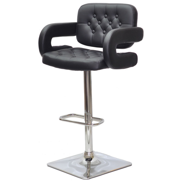 Барний стілець Onder Mebli Gor BAR 4-CH-BASE Чорний Екошкіра-2
