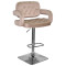 Барный стул Onder Mebli Gor BAR 4-CH-BASE Кофейный B-1042 Бархат-0-thumb