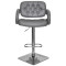 Барний стілець Onder Mebli Gor BAR 4-CH-BASE Сірий 1001 Екошкіра-1-thumb