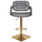 Барний стілець Onder Mebli Gor BAR 4-GD-BASE Сірий 1001 Екошкіра-1-thumb
