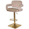Барный стул Onder Mebli Gor BAR 4-GD-BASE Кофейный B-1042 Бархат-1-thumb