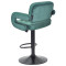 Барний стілець Onder Mebli Gor BAR BK-BASE Зелений B-1036 Оксамит-4-thumb