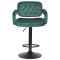 Барний стілець Onder Mebli Gor BAR BK-BASE Зелений B-1036 Оксамит-2-thumb