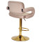 Барный стул Onder Mebli GOR BAR GD-BASE Кофейный B-1042 Бархат-3-thumb