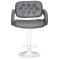 Барный стул Onder Mebli Gor 385 BAR WT-BASE Серый 1001 Экокожа-1-thumb